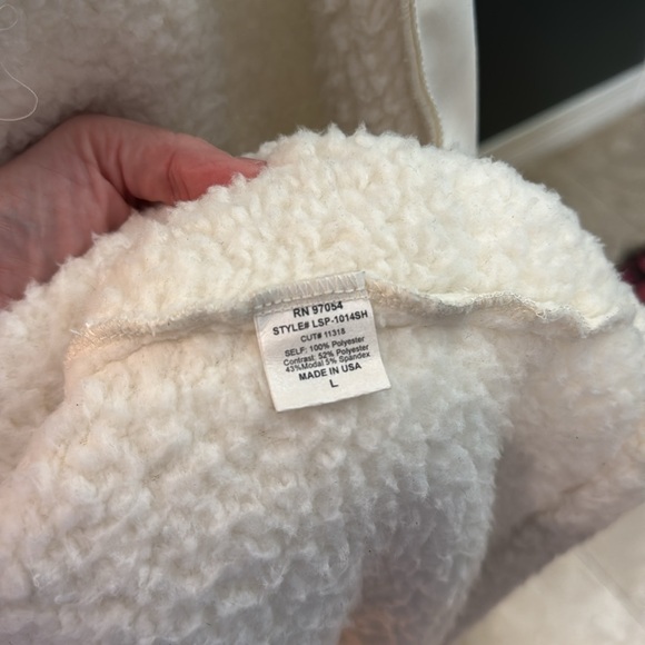 Lanston Sport Sherpa Trench Coat in Cream from Revolve (Worn once) - Picture 11 of 11